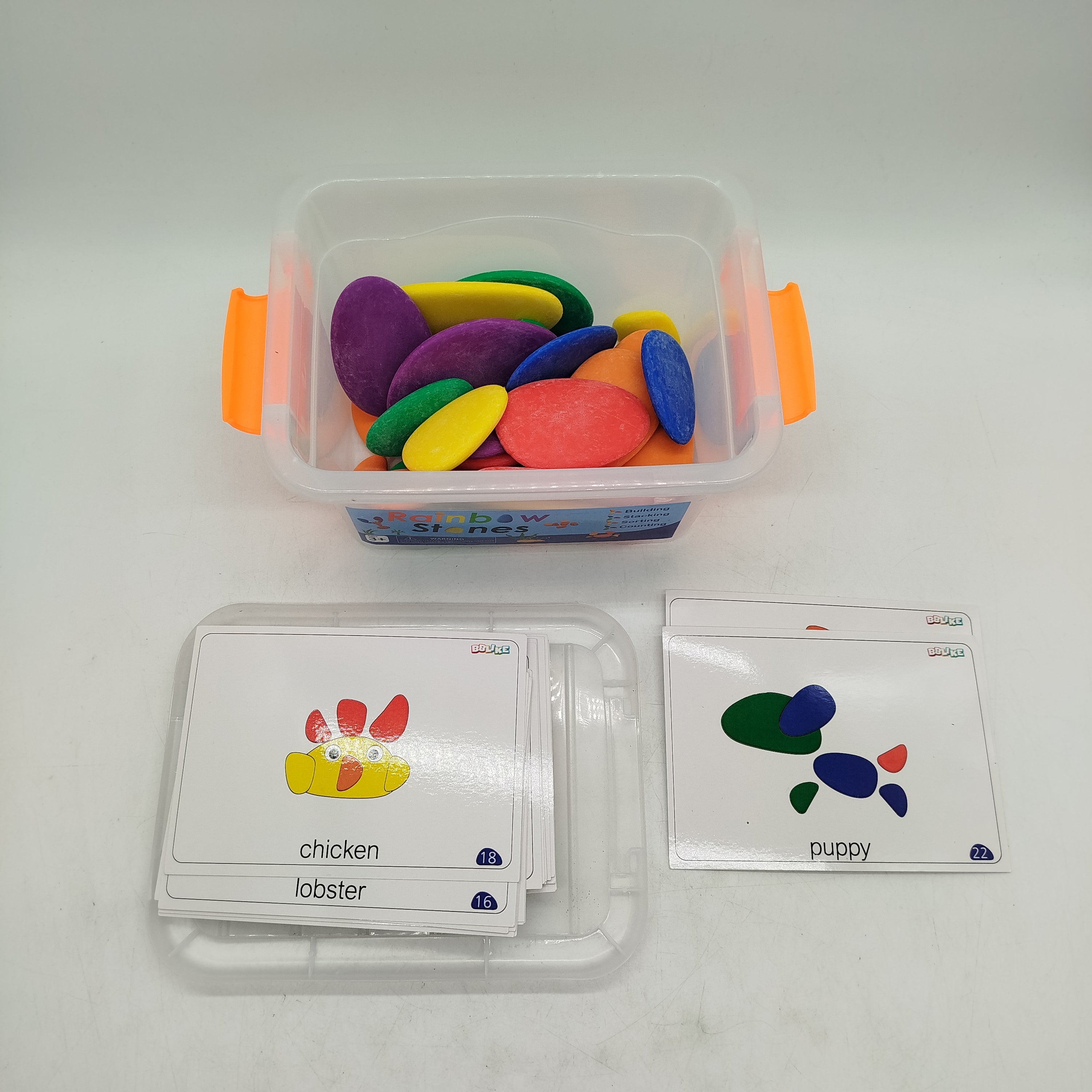 BOUKE Rainbow Stones Stapelspiel, gebraucht, ab 3 4 5 Jahre | ✅ geprüft